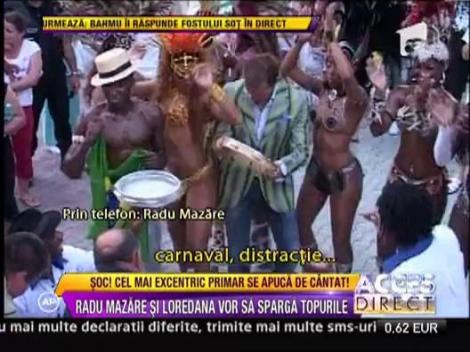 Radu Mazare vrea sa se faca cantaret! Pregateste un duet cu Loredana Groza
