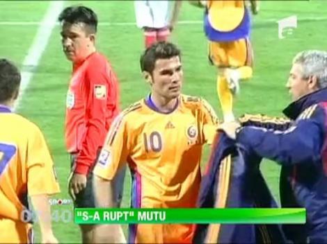 Mutu s-a accidentat si va lipsi in urmatoarele trei saptamini