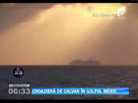 Calvarul celor peste 4.000 de oameni de pe nava de croaziera avariata in Golful Mexic ar putea lua sfarsit