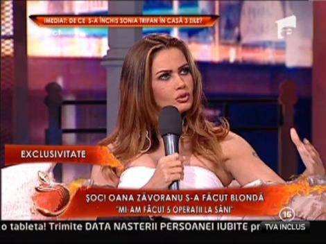 Schimbare de look: Oana Zavoranu s-a facut blonda!