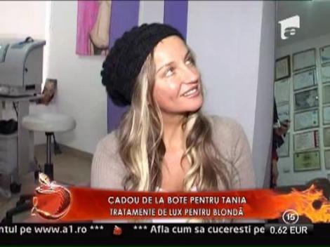 Cadou de la Bote pentru Tania Budi! Tratamente de lux pentru blonda