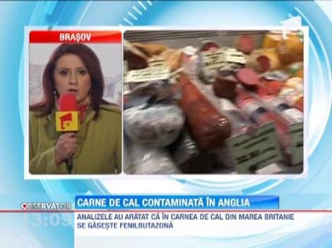 Un nou scandal: Carne de cal exportata de britanici, contaminata cu o substanta periculoasa