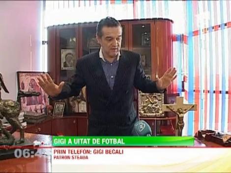 Gigi Becali avertizeaza: "Nimeni nu poate sa-mi ia Steaua"