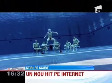 Noul hit de pe Internet: "Harlem shake", melodia pe care se danseaza sub apa!