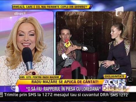 Radu Mazare: "O sa fiu rapperul in piesa cu Loredana"
