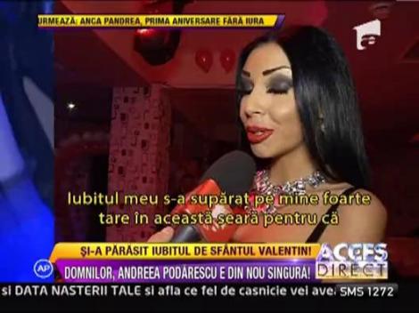 Andreea Podarescu e din nou singura