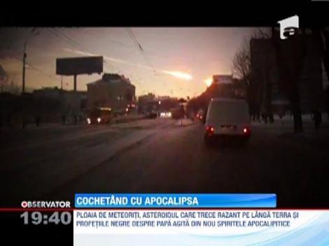 Vine Apocalipsa? Ploaia de meteoriti din Rusia si profetiile despre noul Papa agita din nou spiritele