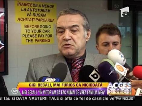 Gigi Becali s-a intors in Romania: "O sa castig la Curtea Constitutionala"
