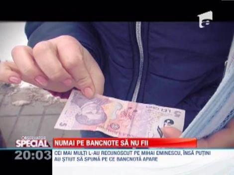 Observator Special: Romanii nu stiu cine sunt personalitatile de pe bancnotele romanesti