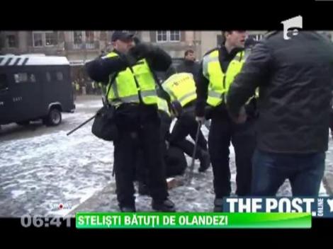 Incidente la Amsterdam intre fanii Stelei si autoritatile olandeze