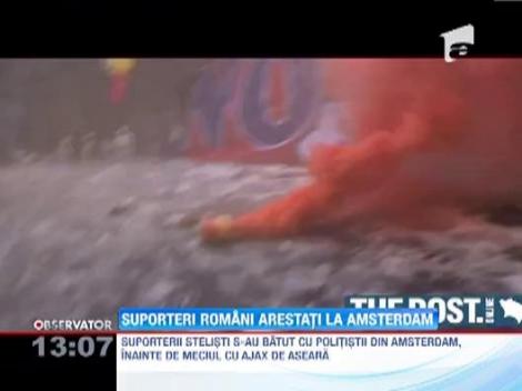 Suporteri stelisti arestati la Amsterdam