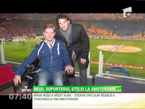 Mihai Nesu a fost cu ochii pe stelisti pe Amsterdam Arena