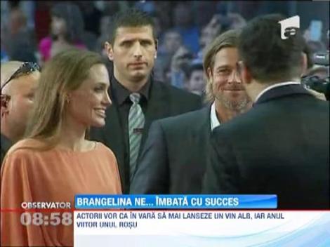 Brad Pitt si Angelina Jolie se lanseaza intr-o noua aventura si isi lanseaza propria marca de vin