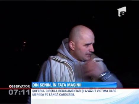 Accident cu multe semne de intrebare, in Baia Mare! Un tanar de 23 de ani a fost lovit grav de o masina, dupa ce s-ar fi aruncat voit in fata ei