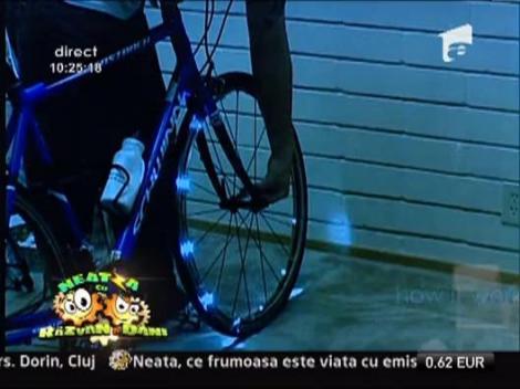 Bicicleta cu leduri