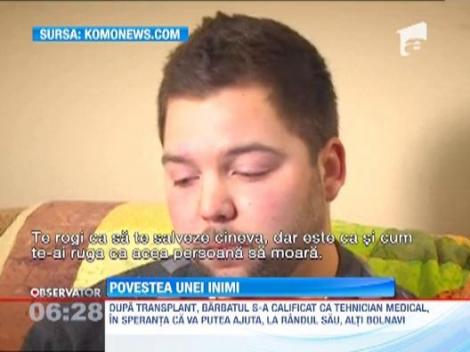 Poveste de iubire ca in filme: Dupa ce a primit o noua inima, un american s-a indragostit de sora donatorului