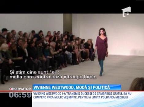 Vivienne Westwood, moda si politica