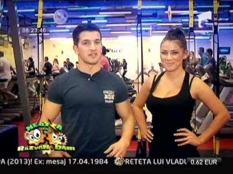 Roxana Vancea se antreneaza la fel ca soldatii americani