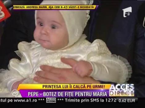 Pepe - botez de fite pentru Maria