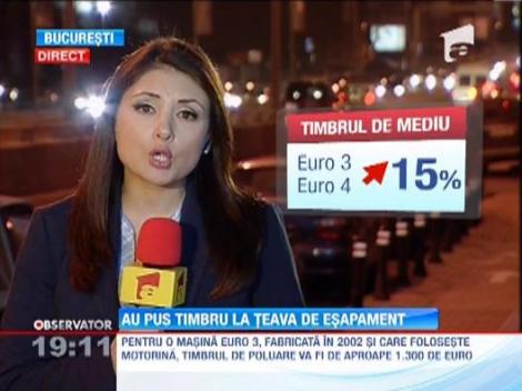 OFICIAL: Timbrul de mediu va intra in vigoare de luna viitoare. Cine alege o masina ECO nu doar ca nu plateste, dar p...