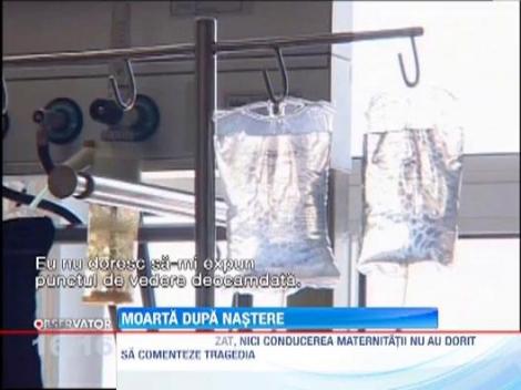Ancheta la Maternitatea Elena Doamna din Iasi. O femeie a adus pe lume un copil perfect sanatos, dar a murit o luna mai tarziu