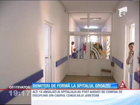 Demiteri la spitalul groazei de la Buzau. Si-au pierdut functiile un sef de sectie si o asistenta