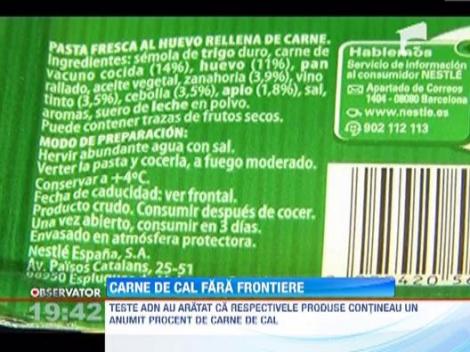 Firma elvetiana Nestle a retras doua produse din magazinele din Italia, Spania si Germania