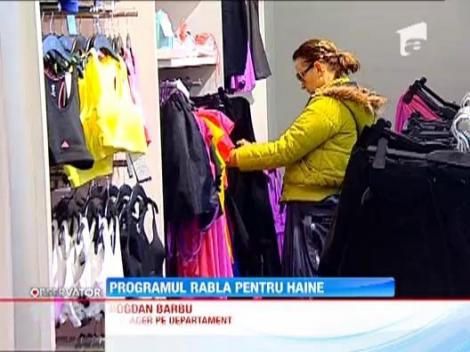 Programul “Rabla” pentru haine debuteaza maine si in Romani