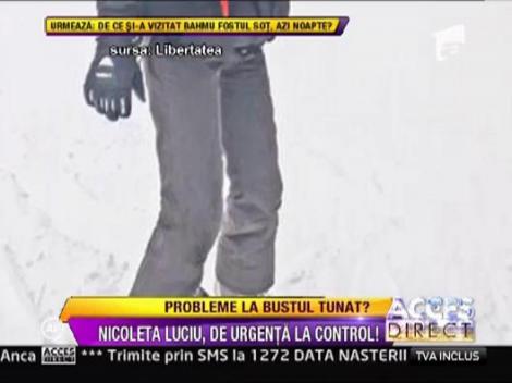Nicoleta Luciu, vacanta plina de ghinioane la munte! Bruneta a cazut pe burta la schi