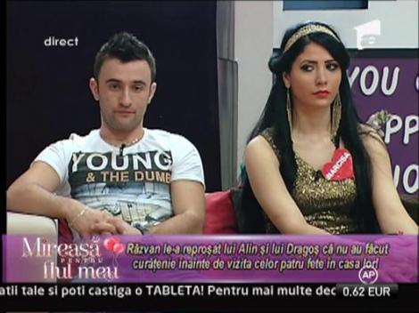 Alin: "Razvan face curatenie si apoi se lauda!"