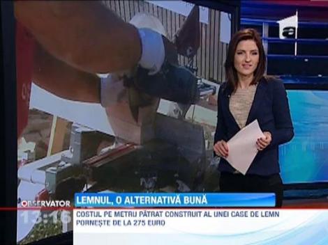 Casa de lemn, o noua alternativa pentru cei care isi doresc o locuinta ieftina