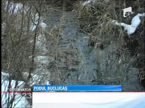 Cluj: Podul de fier s-a daramat, a venit armata si l-a luat