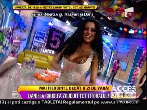 Inainte sa ajunga asistenta si vedeta tv, Daniela a facut senzatie ca animatoare!