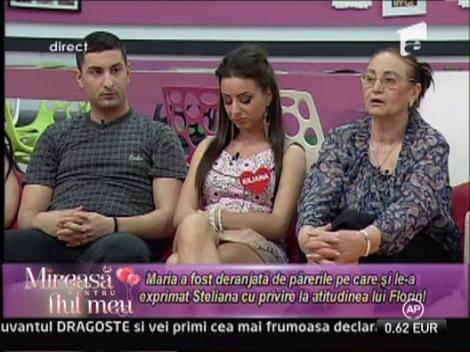 Steliana: "Nu imi place modul in care Florin ma trateaza!"