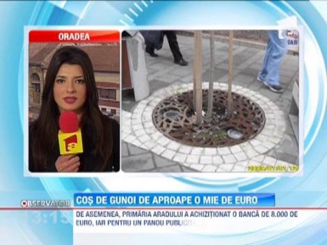 Arad: Asa arata cosul de gunoi pe care primaria a dat 850 de euro!!!