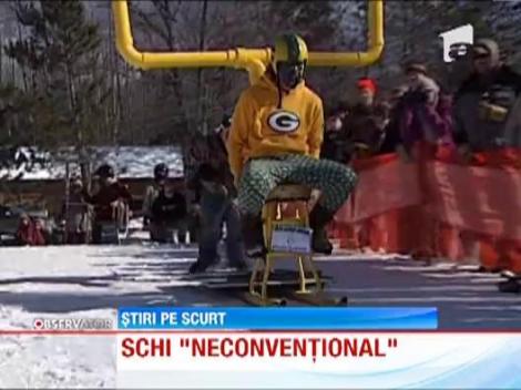 Cursa nebuna de schi in  Wiscounsin