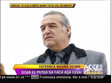 Gigi Becali a facut senzatie la inmormantarea lui Dumitru Sechelariu