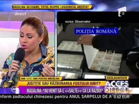 Madalina Secuianu: "Totul este o inscenare. Cred ca iubitul meu este nevinovat!"