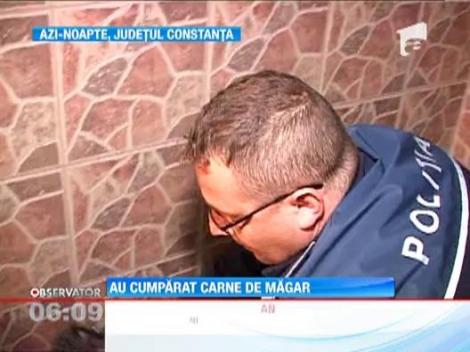 Doi constanteni au vandut carne de magar spunand ca este de vita