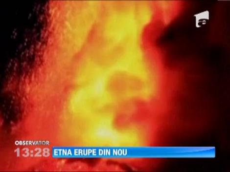Cel mai activ vulcan din Europa a inceput din nou sa erupa