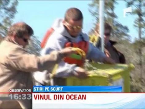 O vinarie din California isi pune la pastrat vinul pe fundul Oceanului. Primele sticle vor fi aduse la lumina in mai