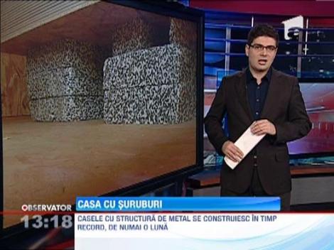 Casele pe structura metalica, solutie ieftina de constructie