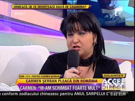 Carmen Serban: “O sa-mi cumpar o locuinta in Londra"