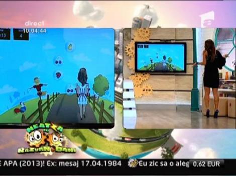 "Joaca-te cu Roxana". Mihai a castigat un Xbox