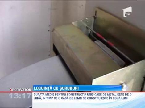 Asa se construieste o casa pe structura metalica!