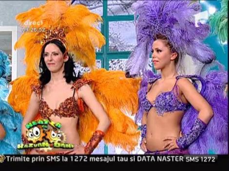 "Romania salseaza!": Carnaval Latino, cu fete sexy si frumoase!