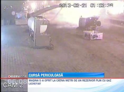 Accident spectaculos! Ce s-a intamplat atunci cand un craiovean s-a urcat la volan fara permis