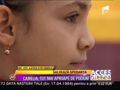 Camelia Anghel, tot mai aproape de podium