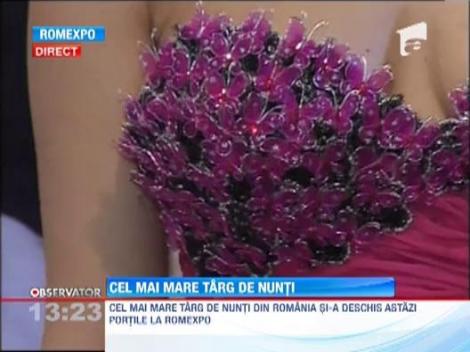 Cel mai mare targ de nunti din Romania si-a deschis portile: iata care sunt tendintele pentru mirese!