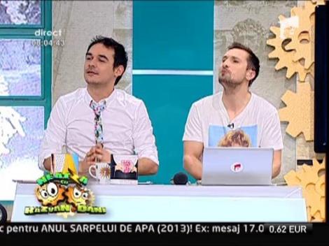 Razvan si Dani saluta victoria Stelei